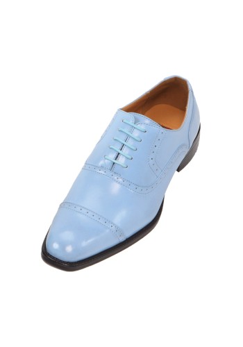 Bolano Style Ceri Light Blue Oxford Dress Shoe