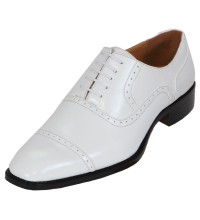 Bolano Style Ceri White Oxford Dress Shoe