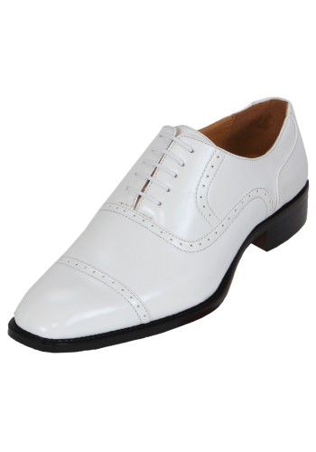 Bolano Style Ceri White Oxford Dress Shoe