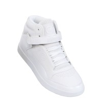 Pelle Pelle Mens High Top White Sneaker : Pointguard-007