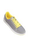 Pelle Pelle Playmaker Grey and Yellow Sneaker