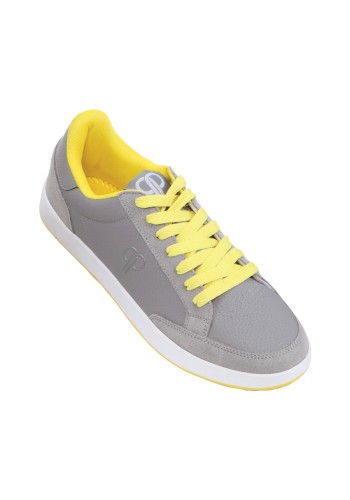 Pelle Pelle Playmaker Grey and Yellow Sneaker