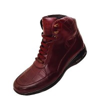 Pelle Pelle PP1010 Wine Croc Print High Top Boot