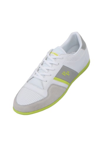 Pelle Pelle PP457 Lime andamp; White Low Top Sneaker