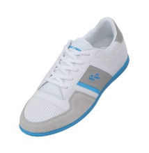 Pelle Pelle PP457 Turquoise andamp; White Low Top 