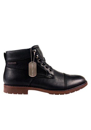 Rocawear Menand#039;s ROC-N-BRICK-01 Smooth Lace-Up Fashion Boots with Captoe