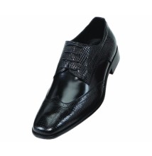 Steven Land SL9080 Black Leather Wingtip