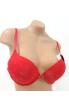 Bra-BRA2021 Red PUSH UP (1dz)