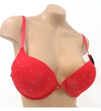 Bra-BRA2021 Red PUSH UP (1dz)